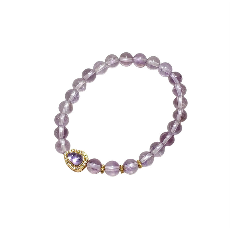【Luck Amplifier】Natural Amethyst Gourd Bracelet