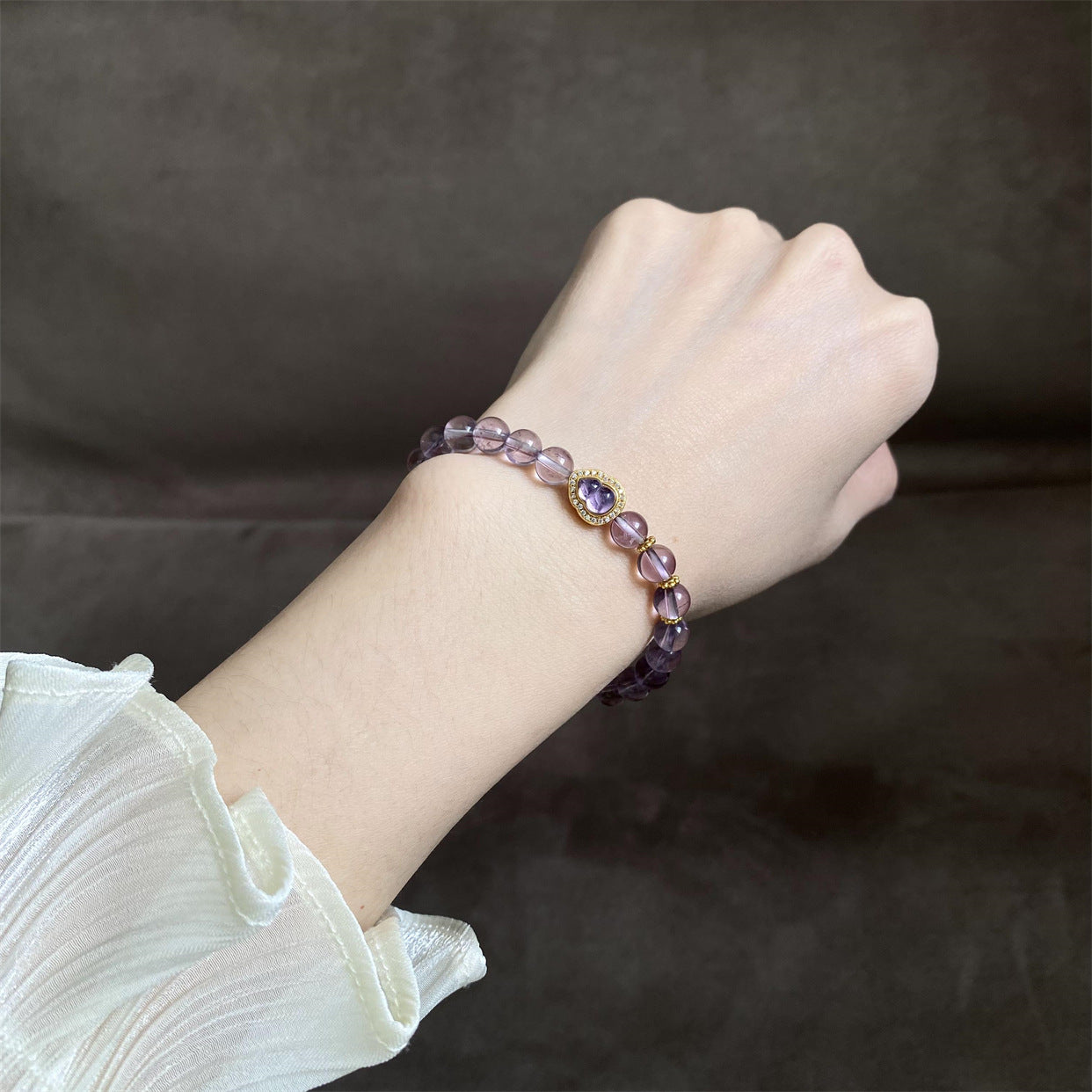 【Luck Amplifier】Natural Amethyst Gourd Bracelet